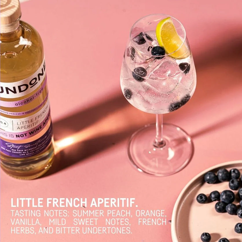 
                  
                    UNDONE NO.8, LITTLE FRENCH APERITIF, THIS IS NOT WINE APERITIF
                  
                