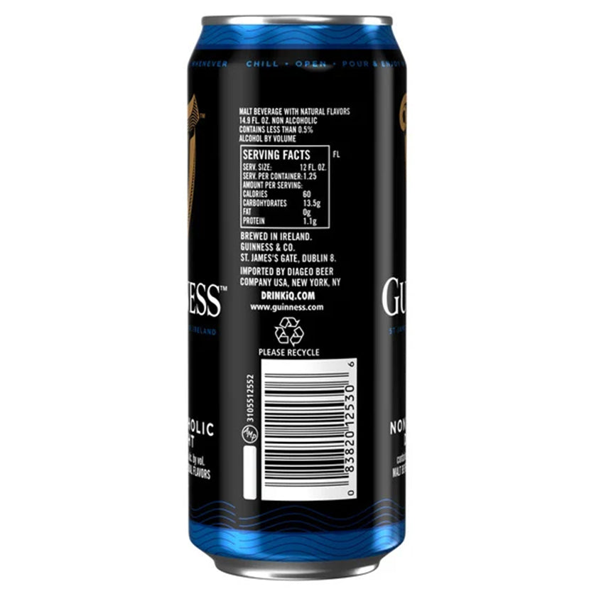 
                  
                    GUINNESS 0 NON-ALCOHOLIC DRAUGHT
                  
                