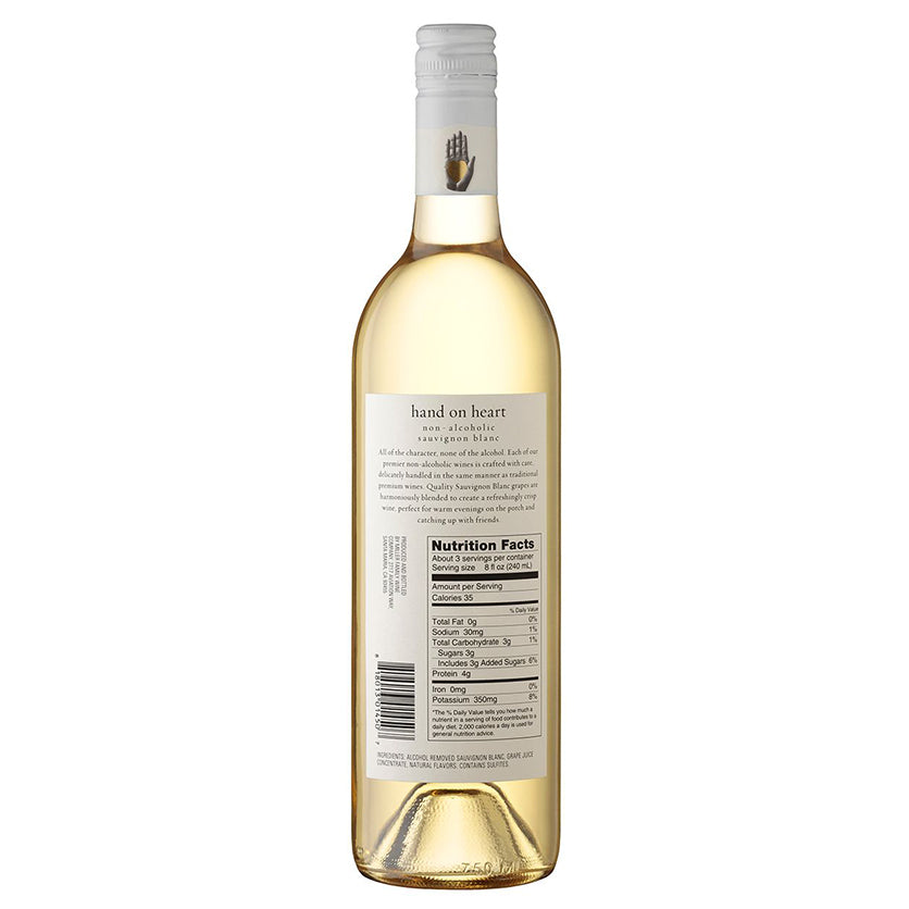 
                  
                    HAND ON HEART SAUVIGNON BLANC
                  
                