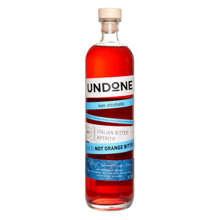 
                  
                    UNDONE NO.7 - ITALIAN BITTER APERITIF - THIS IS NOT ORANGE BITTER
                  
                