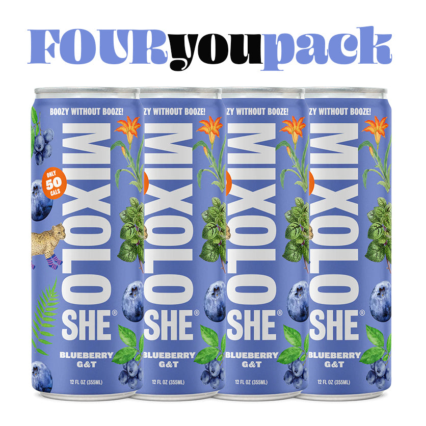 MIXOLOSHE BLUEBERRY G&T 4 PACK