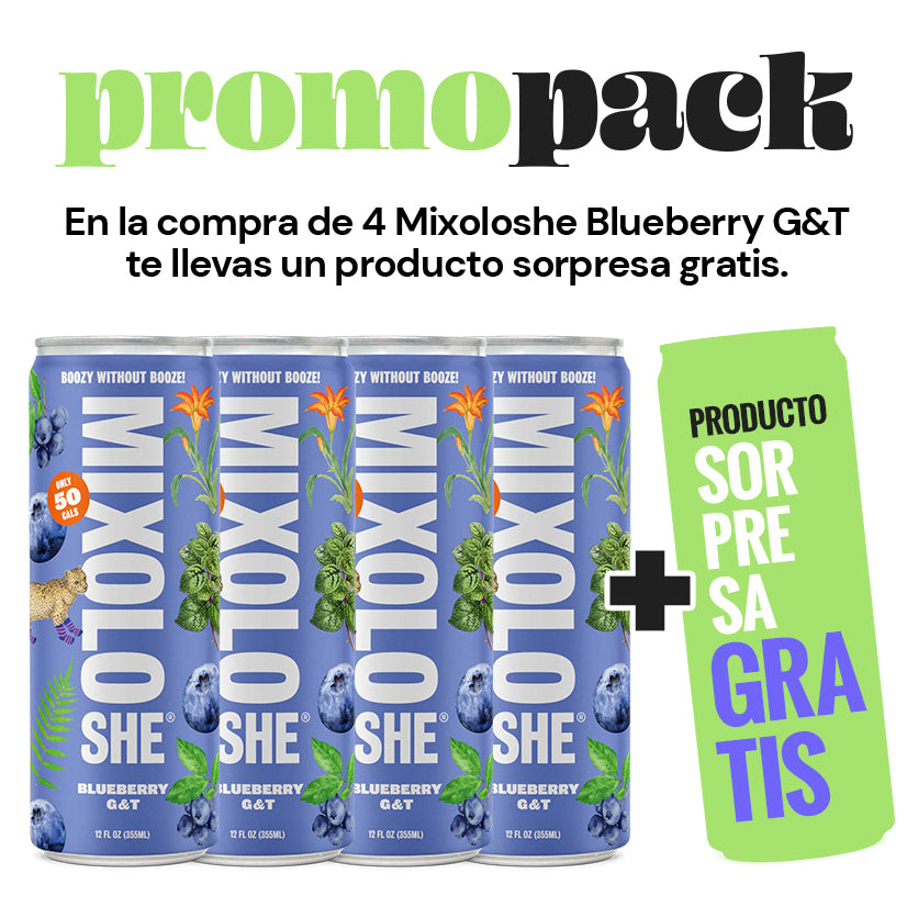 MIXOLOSHE BLUEBERRY G&T 4 PACK