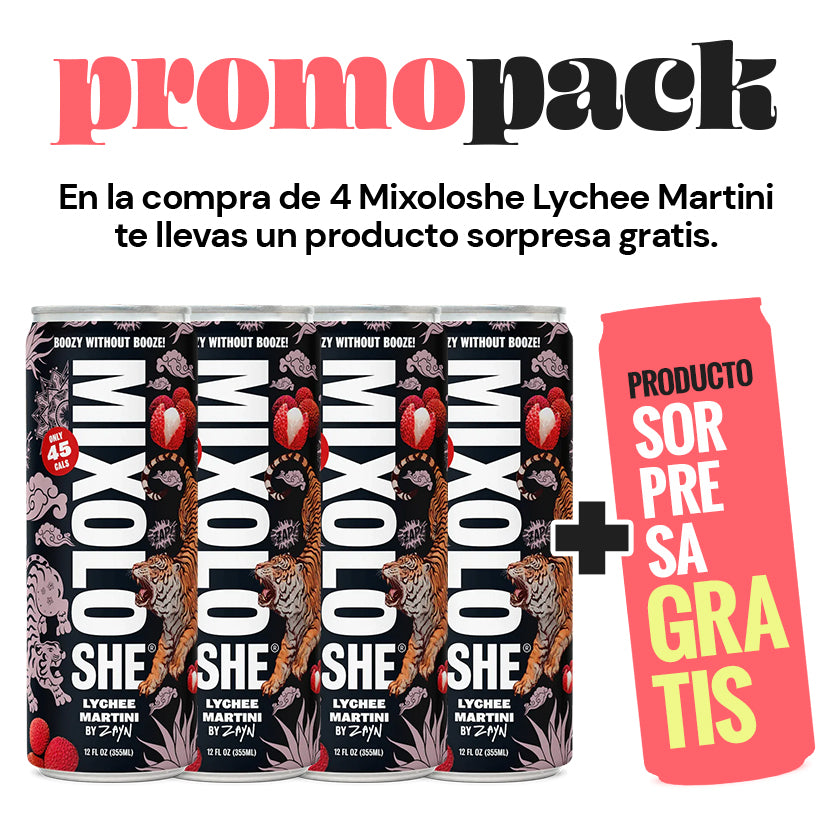 MIXOLOSHE LYCHEE MARTINI 4 PACK