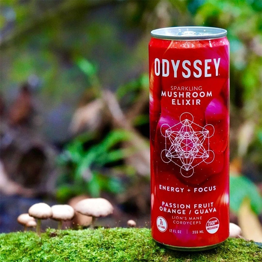 
                  
                    ODYSSEY MUSHROOM ELIXIR  SPARKLING PASSION FRUIT ORANGE/GUAVA
                  
                